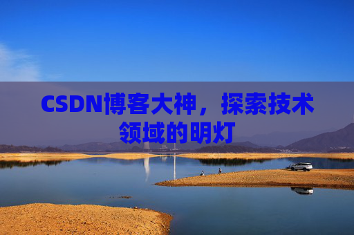CSDN博客大神，探索技术领域的明灯